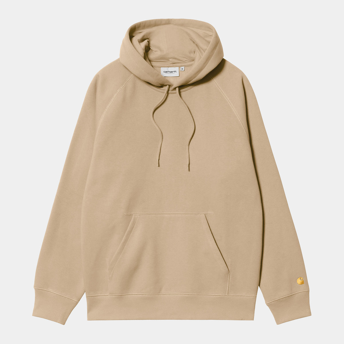 Carhartt WIP Hooded Chase Sweat - Sable / Gold