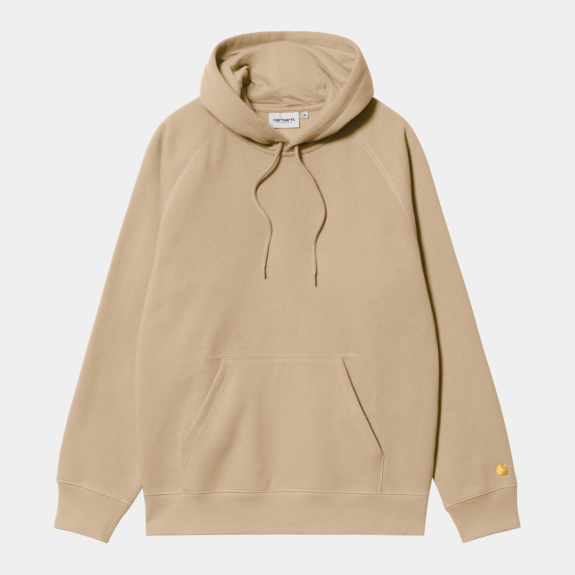 Carhartt WIP Hooded Chase Sweat - Sable / Gold