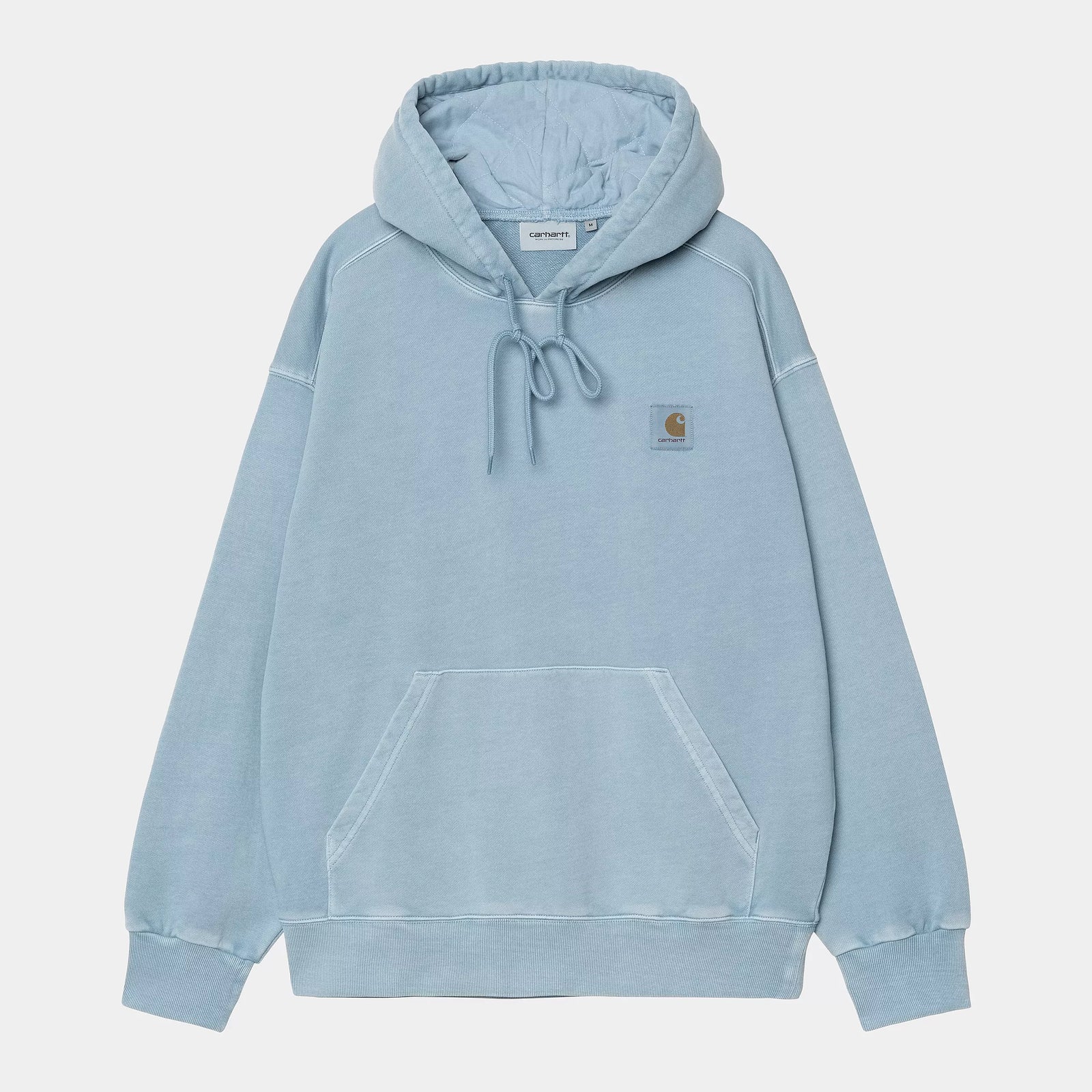 Carhartt WIP Hooded Nelson Sweat - Clay Blue