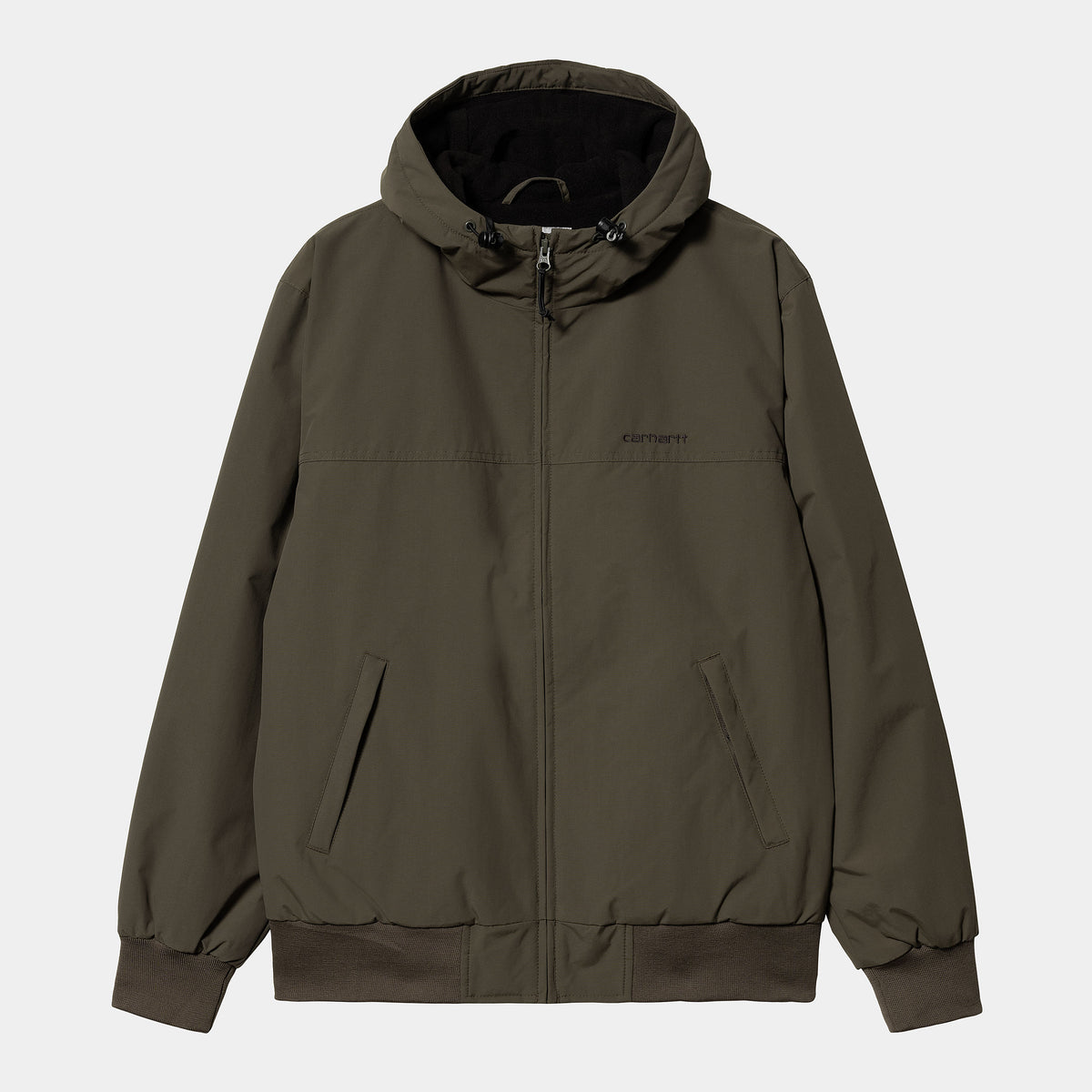 Carhartt WIP Hooded Sail Jacket - Cypress / Black