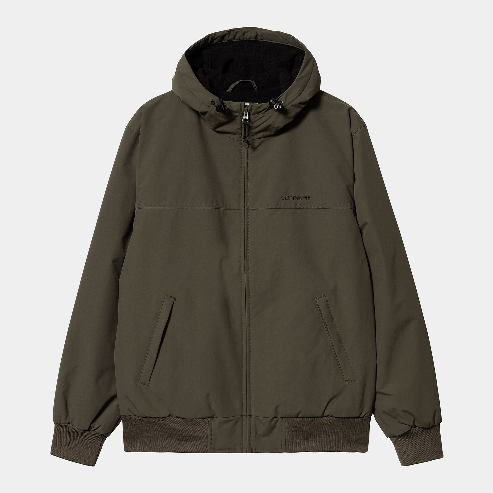 Carhartt WIP Hooded Sail Jacket - Cypress / Black