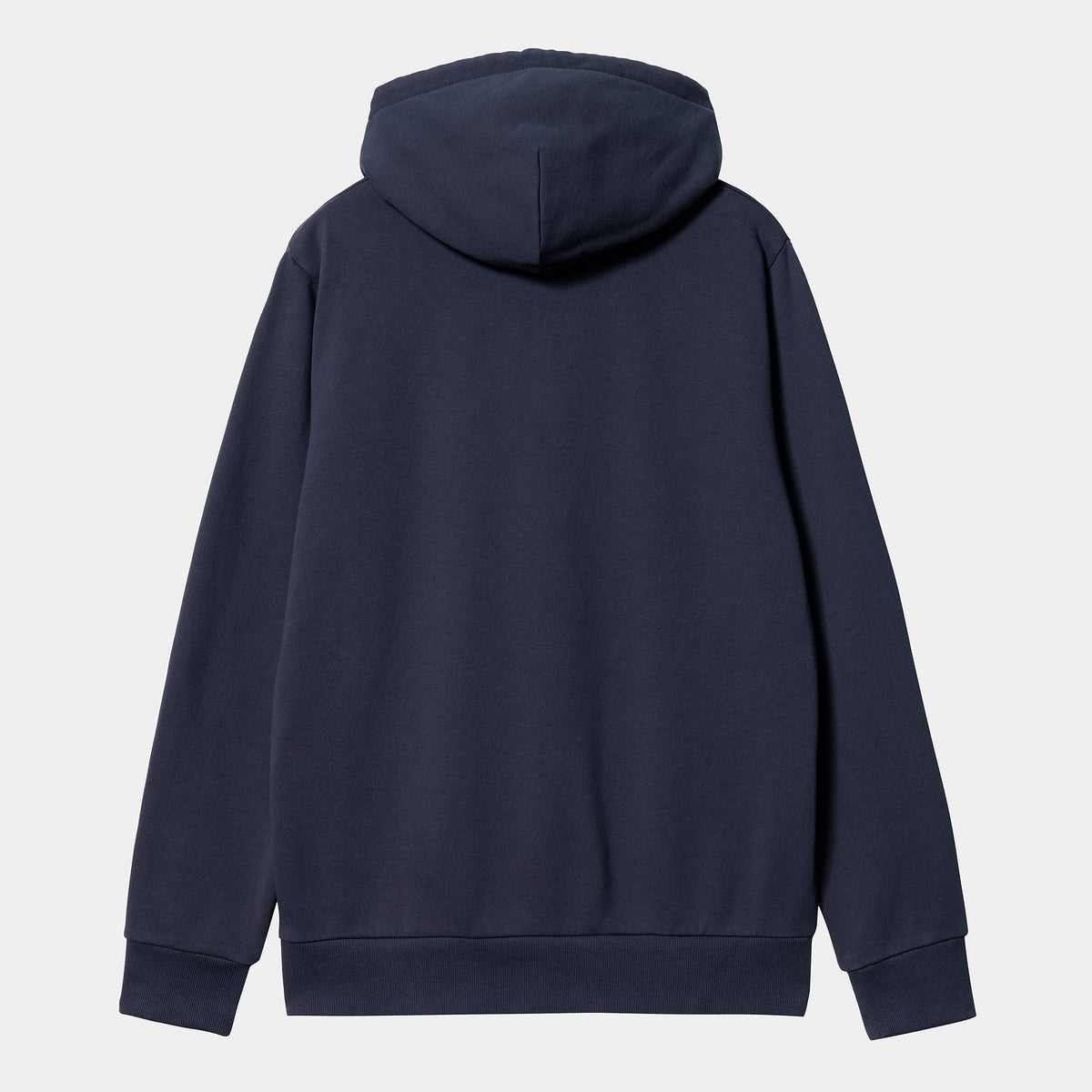 Carhartt WIP Hooded Script Embriodery Sweat - Blue / White