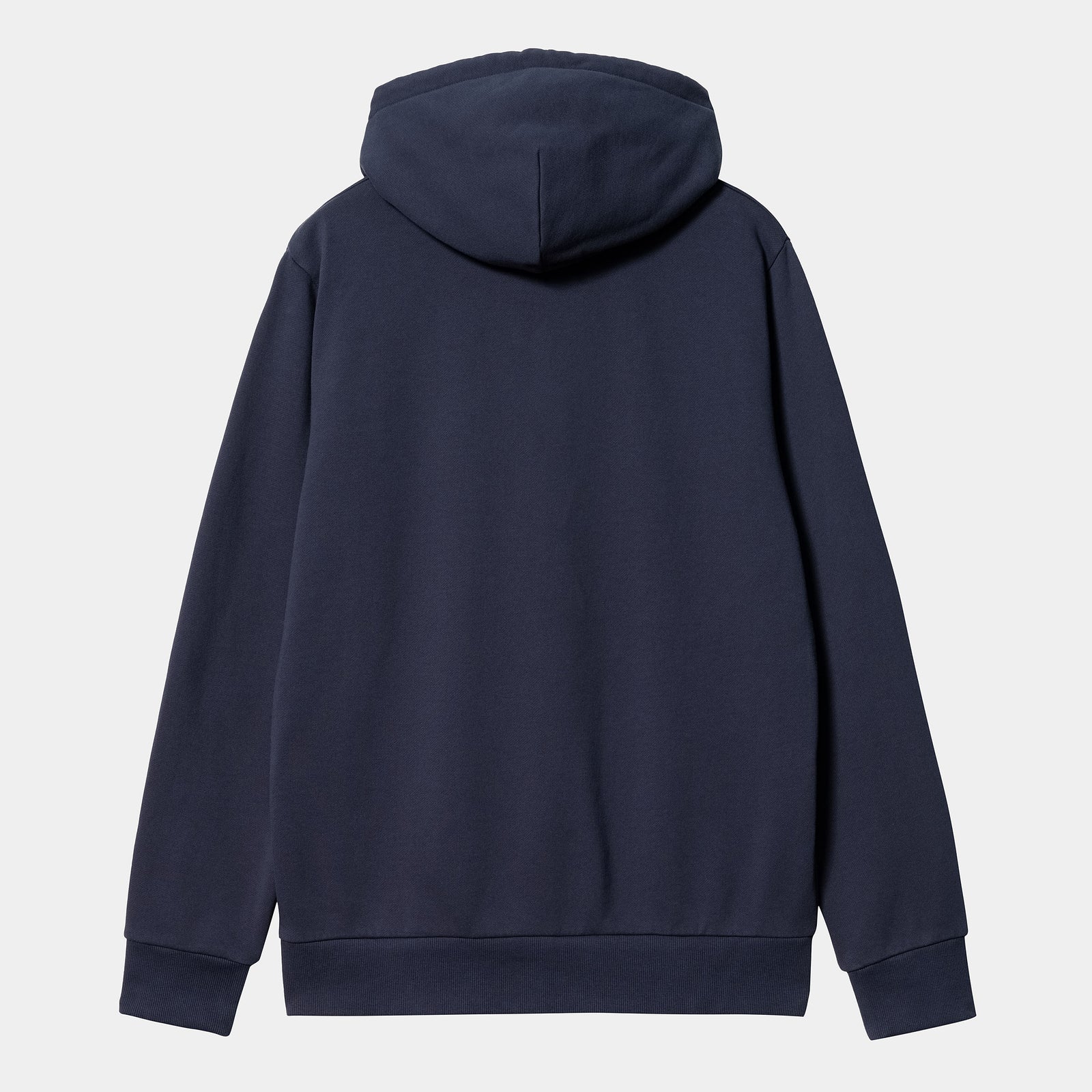 Carhartt WIP Hooded Script Embriodery Sweat - Blue / White
