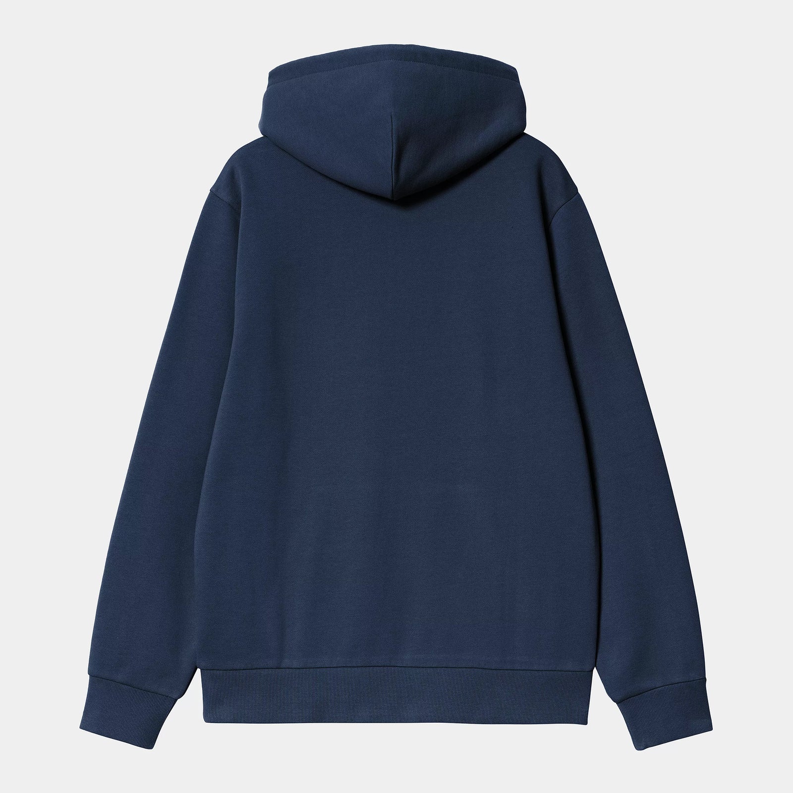 Carhartt WIP Hooded Script Embriodery Sweat - Jupiter / White
