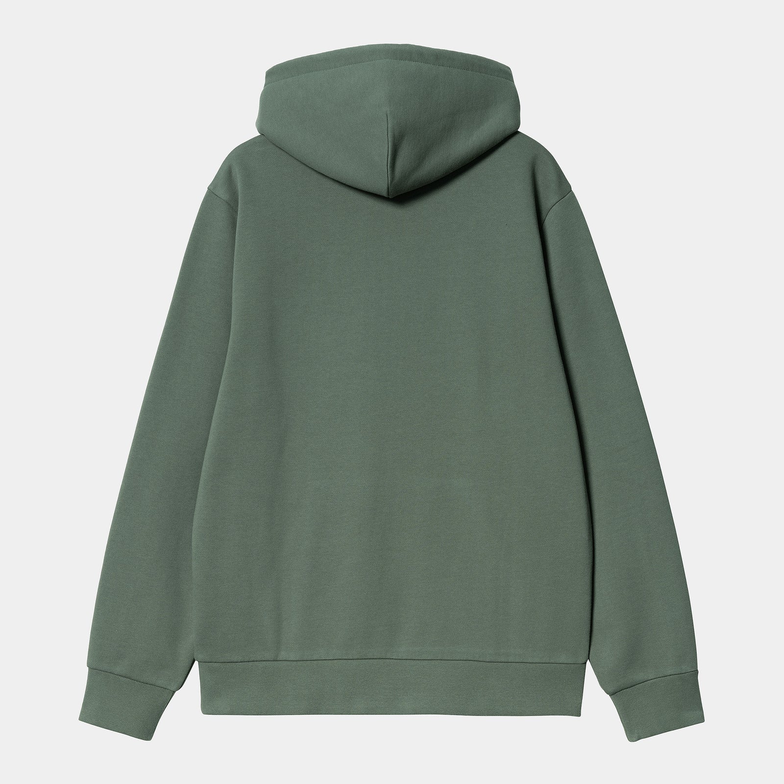 Carhartt WIP Hooded Script Embriodery Sweat - Park / White