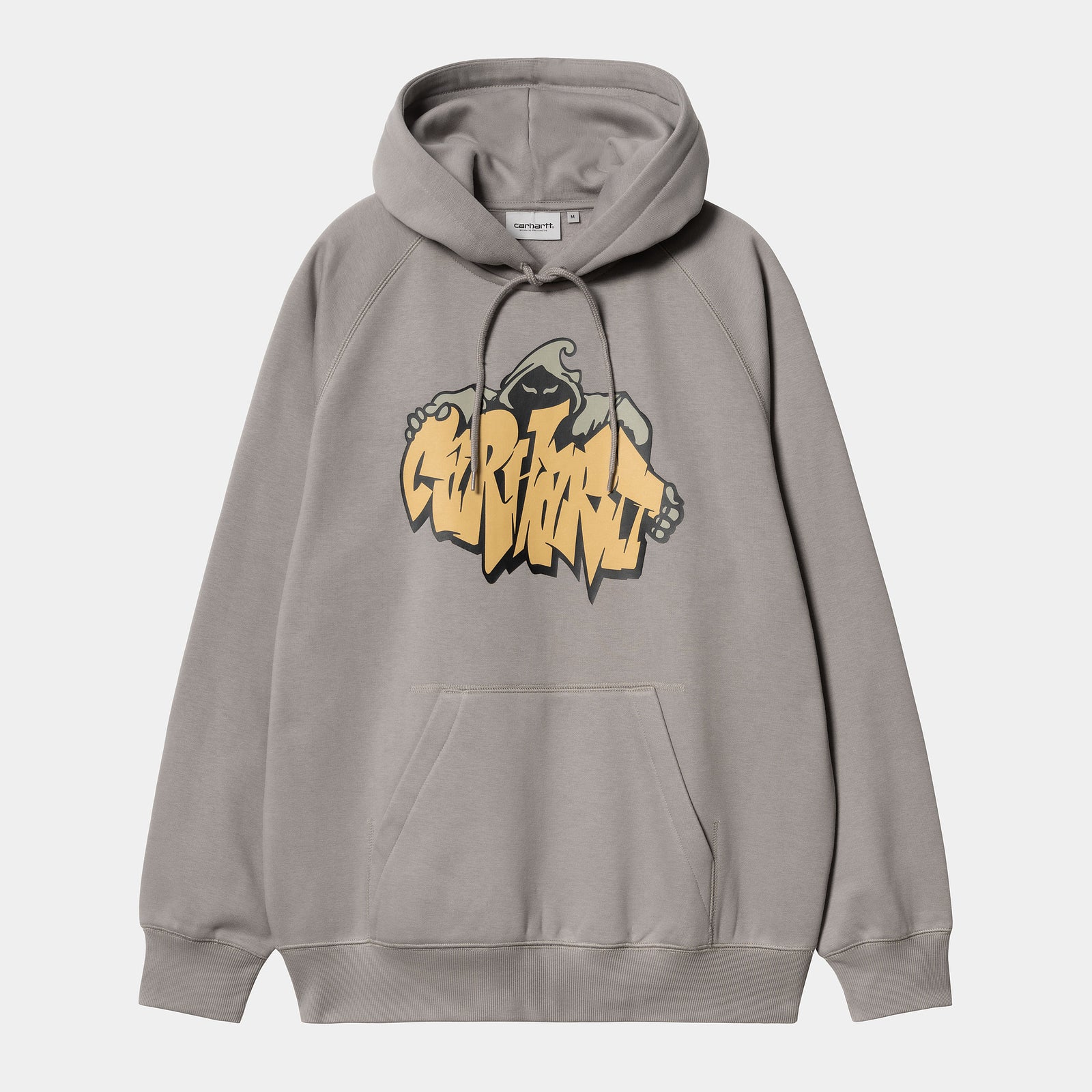 Carhartt WIP Hooded Yute Sweat - Misty Grey