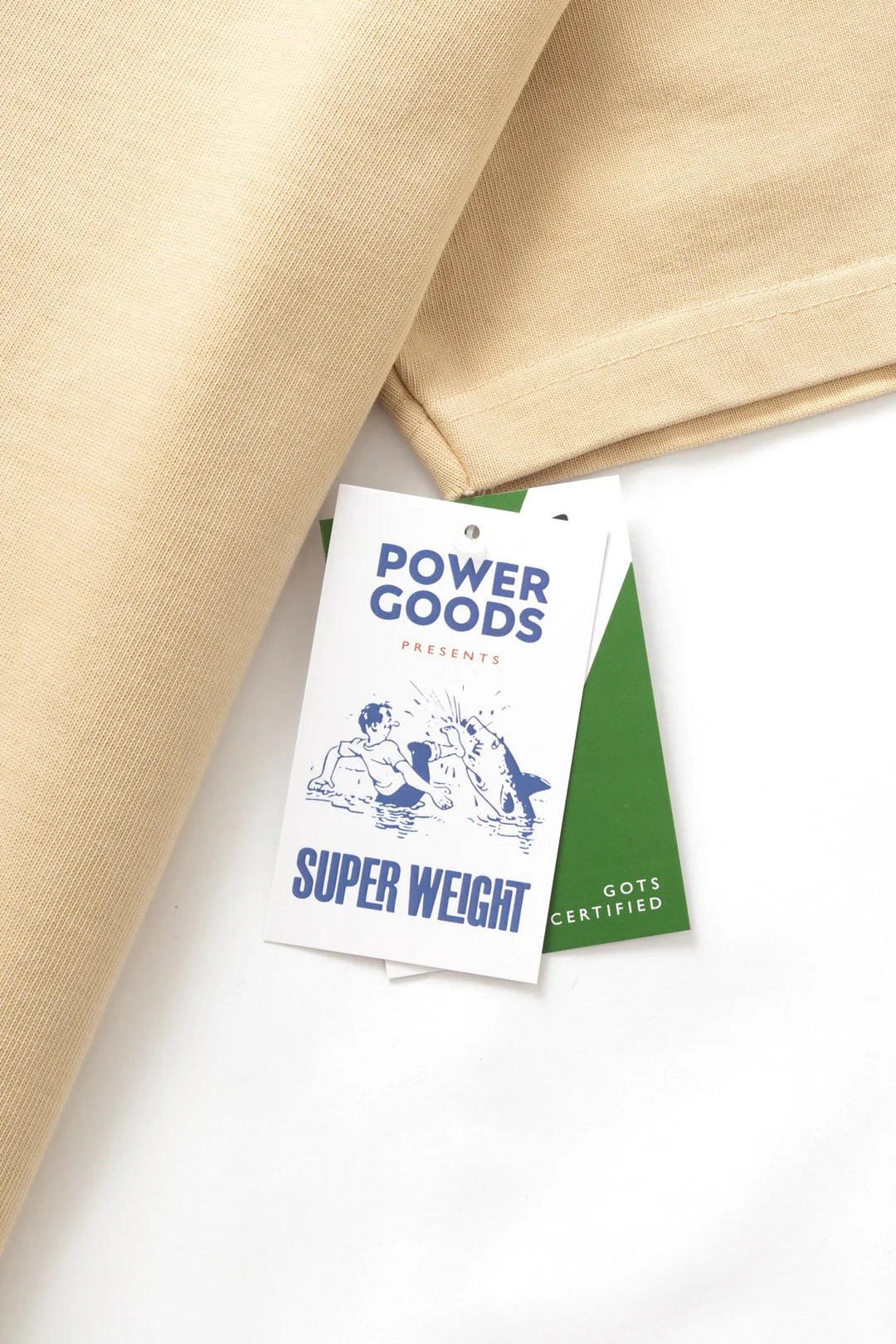 Power Goods Super Weight T-Shirt - Khaki