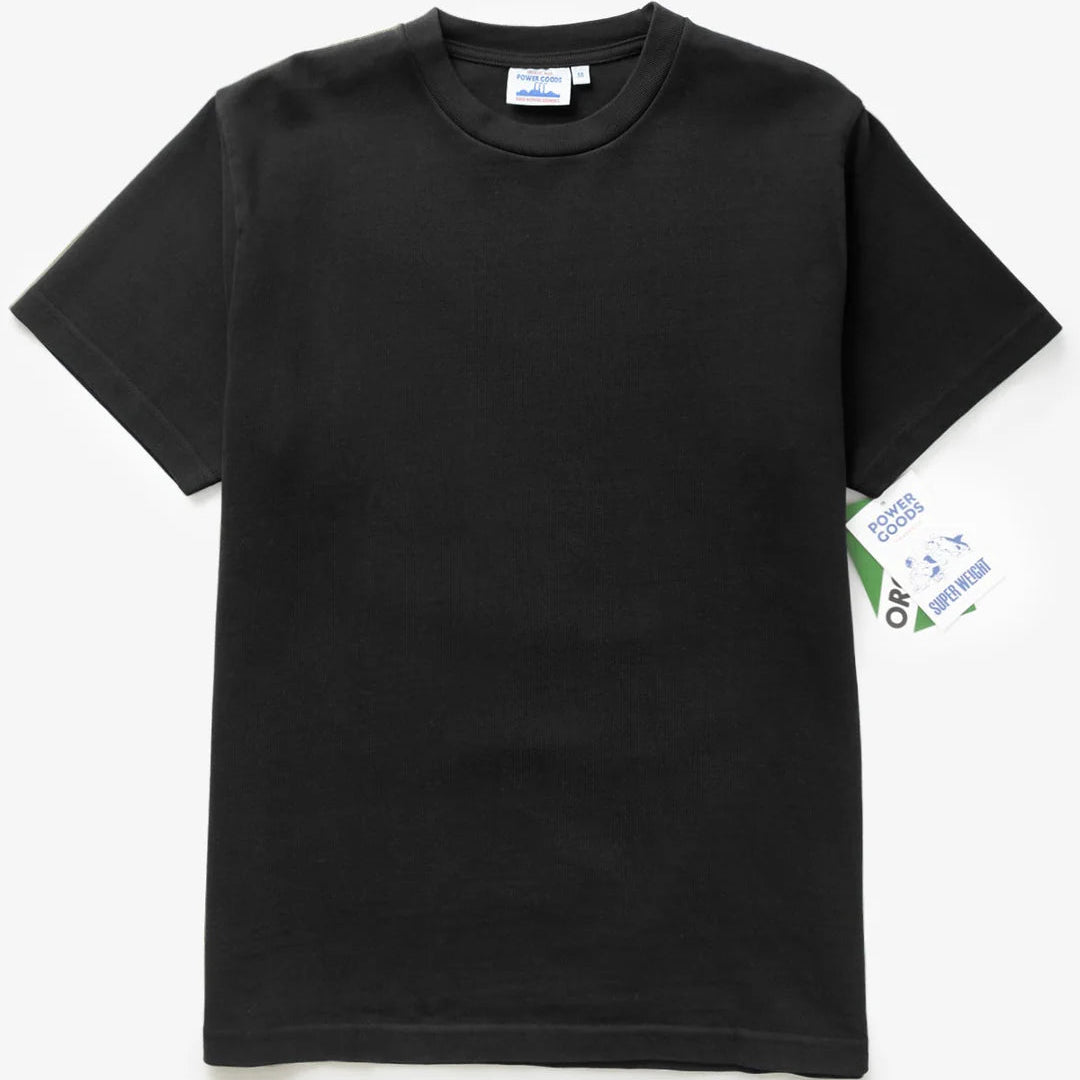 Power Goods Super Weight T-Shirt - Black