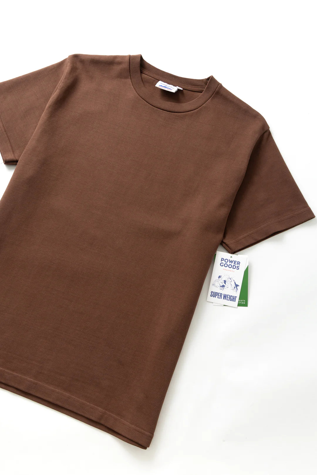 Power Goods Super Weight T-Shirt - Brown
