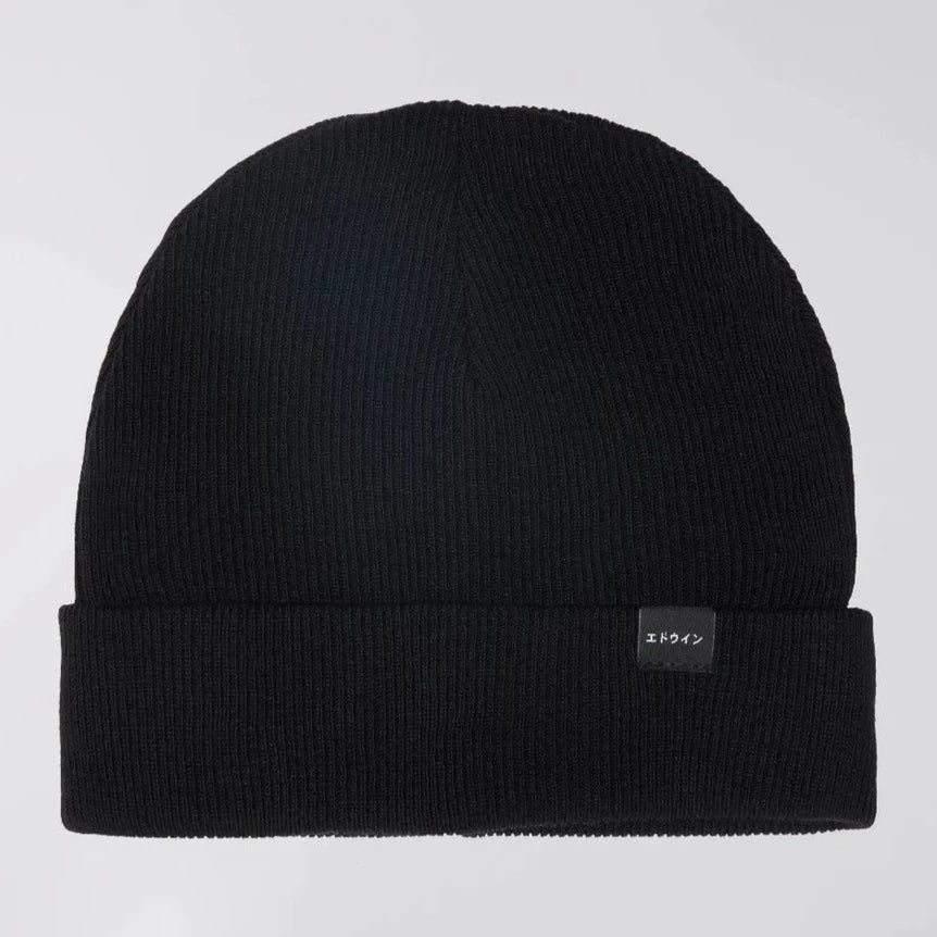 Edwin Watch Cap Beanie - Black