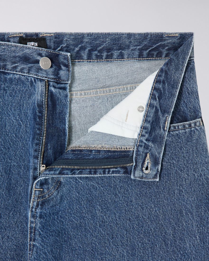 Edwin Matrix Pant - Blue / Mid Marble Wash