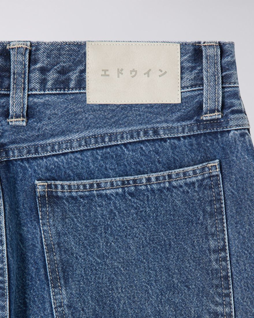 Edwin Matrix Pant - Blue / Mid Marble Wash