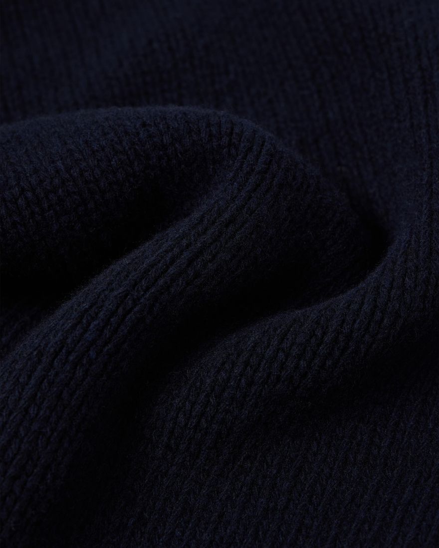 Edwin Ellis Sweater - Navy / Off White