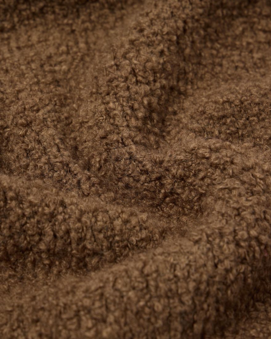 Edwin Dun Textured Sweater - Taupe