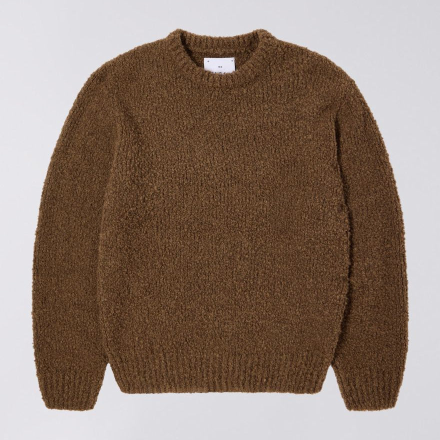 Edwin Dun Textured Sweater - Taupe