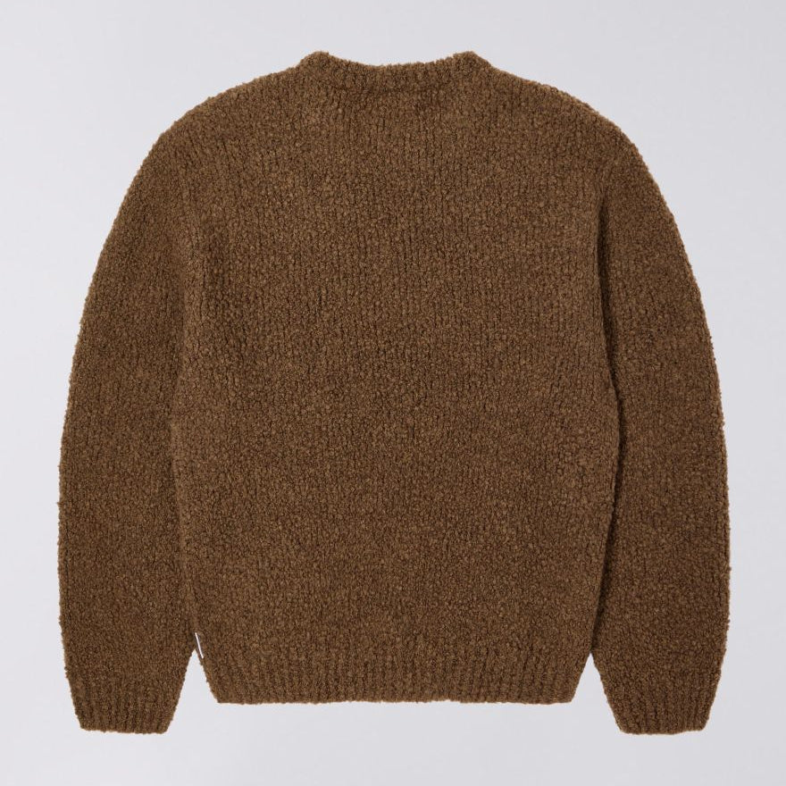 Edwin Dun Textured Sweater - Taupe