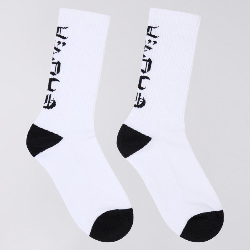 Edwin Gothic Socks - White