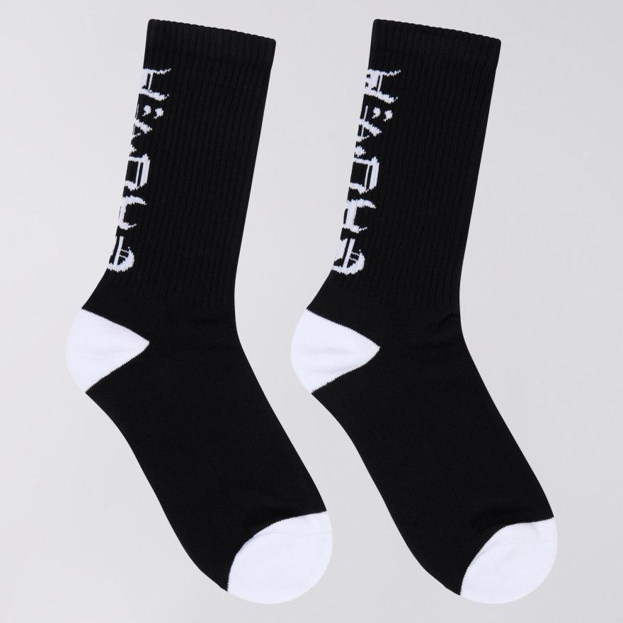 Edwin Gothic Socks - Black