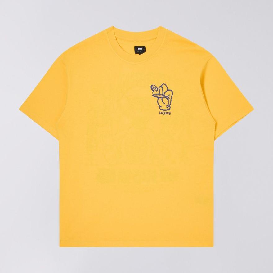 Edwin Hope Provider T-Shirt - Lemon