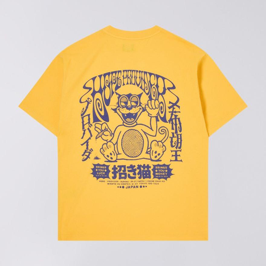 Edwin Hope Provider T-Shirt - Lemon
