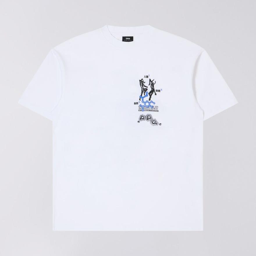 Edwin Human Nature Tech T-Shirt - White