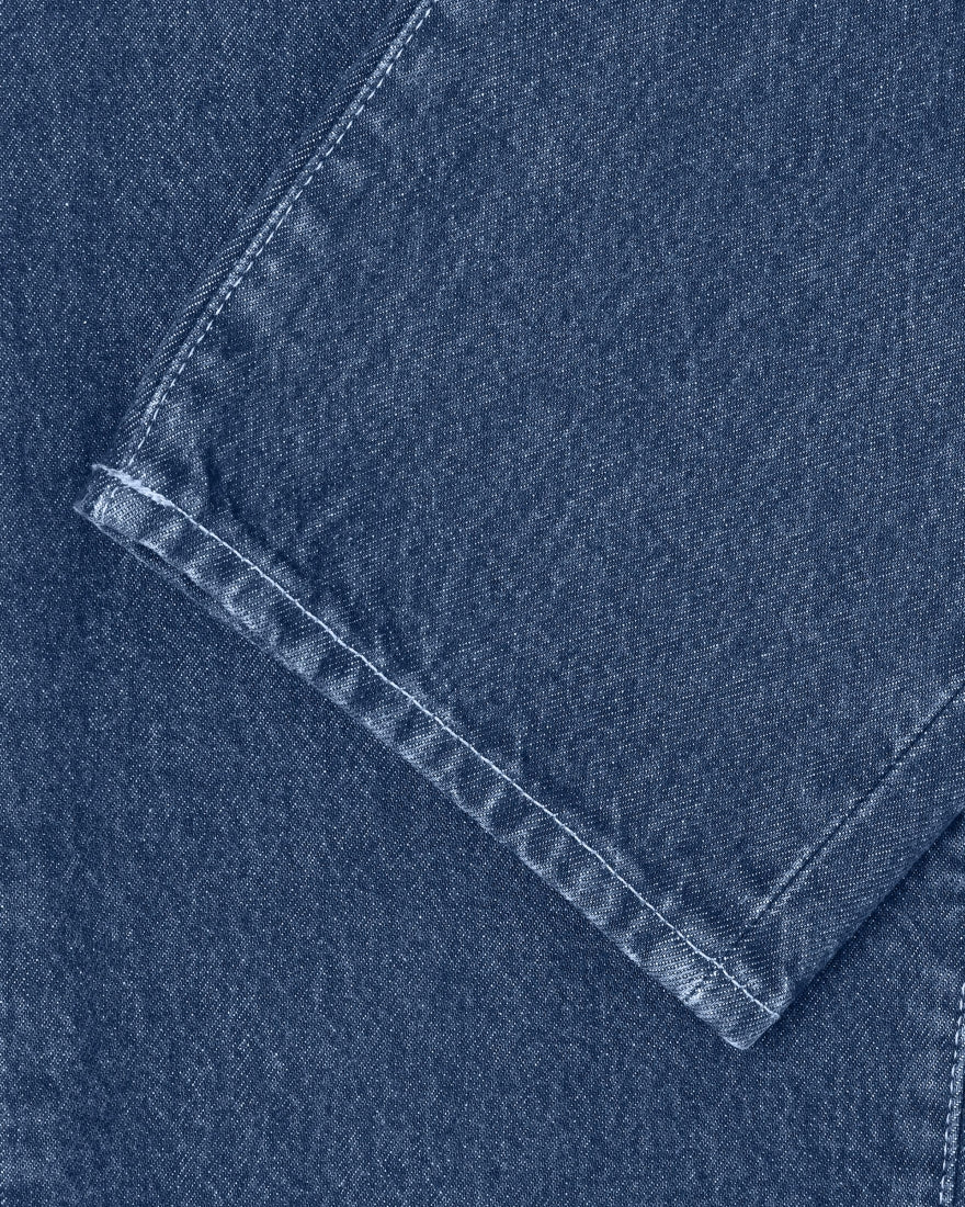 Edwin Cosmos Pant - Blue Mid Marble Wash