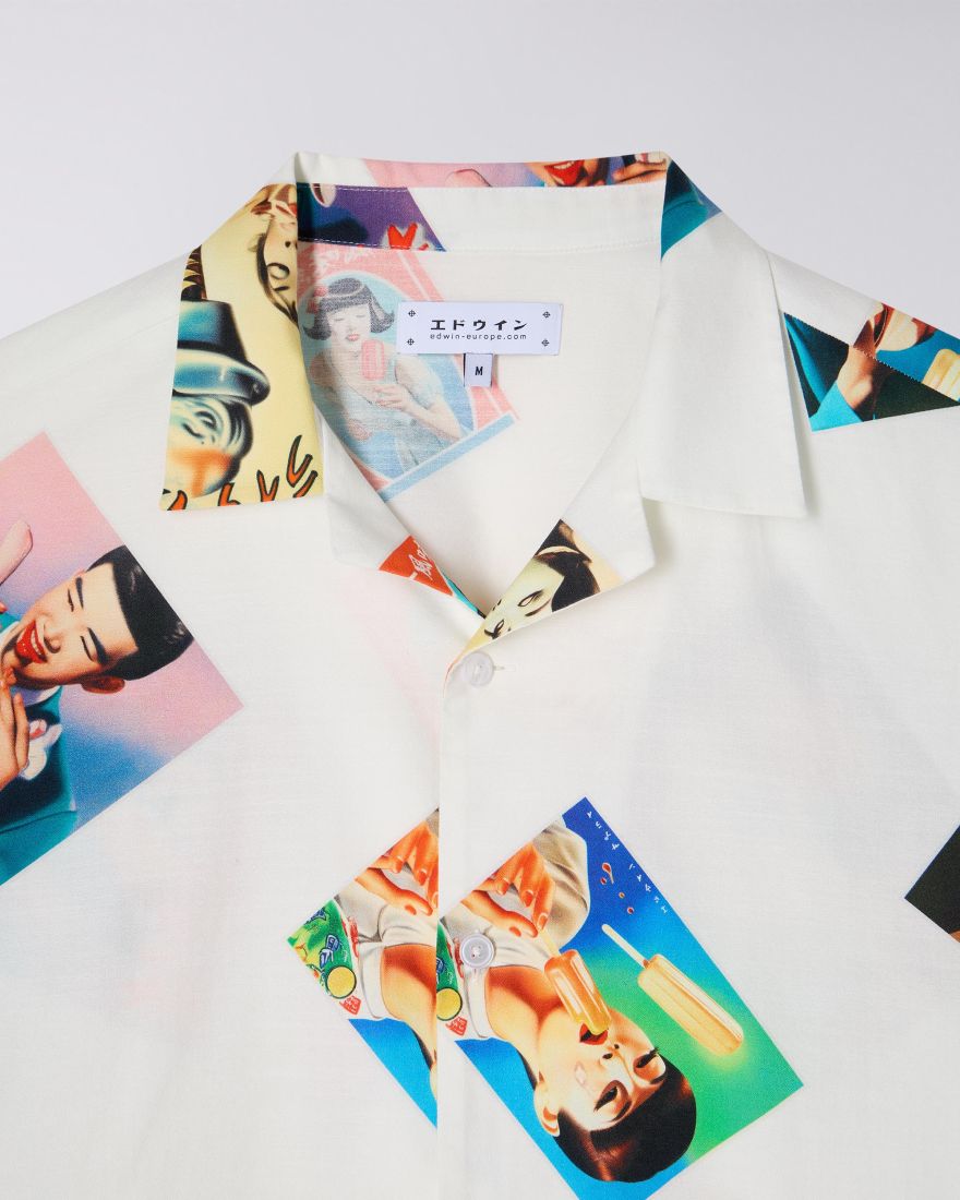 Edwin Aisukurima Shirt - White / Multi