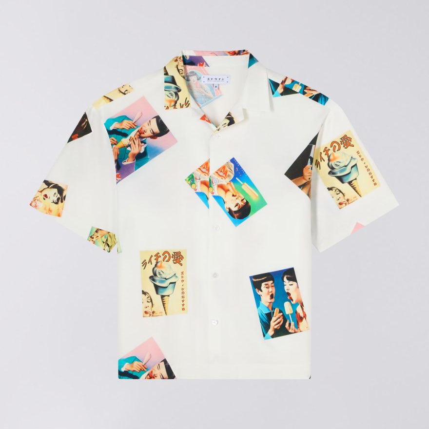 Edwin Aisukurima Shirt - White / Multi