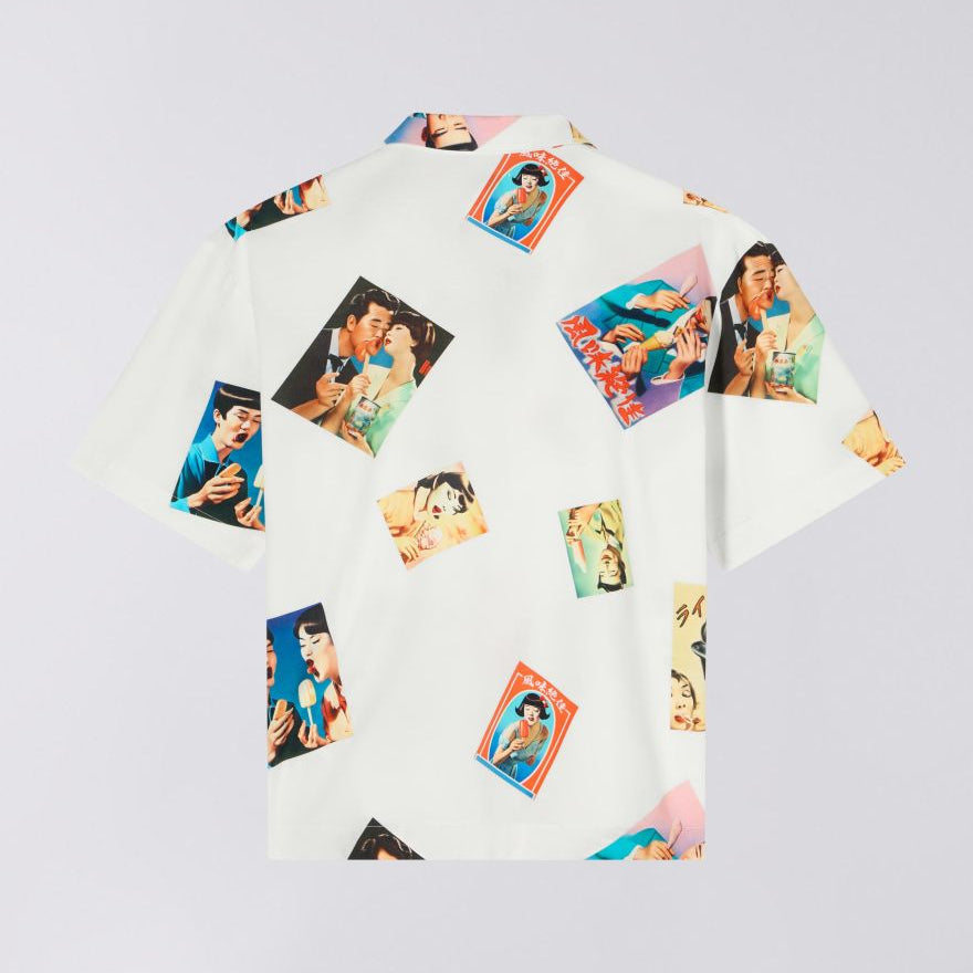 Edwin Aisukurima Shirt - White / Multi