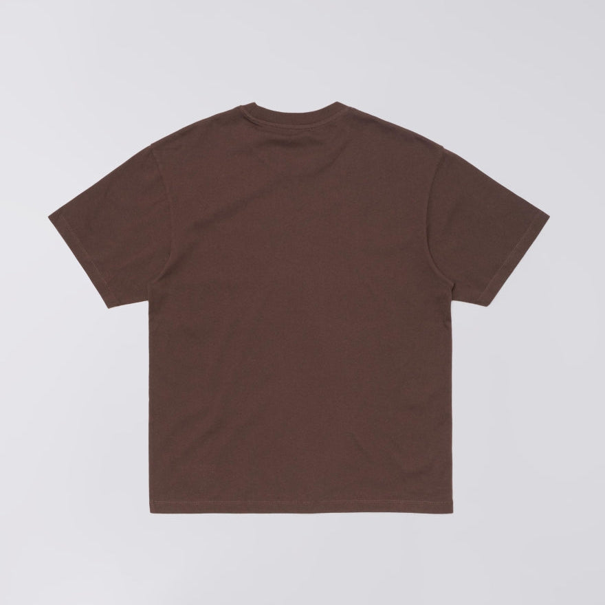 Edwin Oversize Basic T-Shirt - Coffee Bean