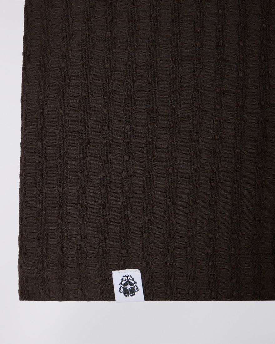 Edwin Saga Shirt - Brown Waffle