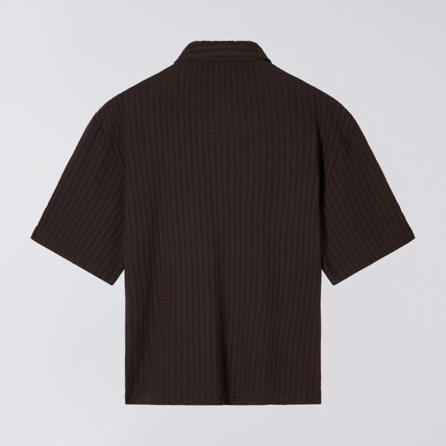Edwin Saga Shirt - Brown Waffle