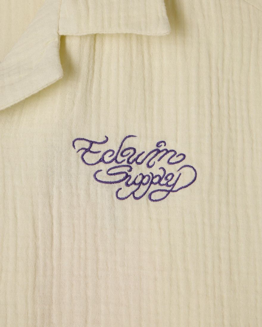 Edwin Melt the Chaos Shirt - Cream