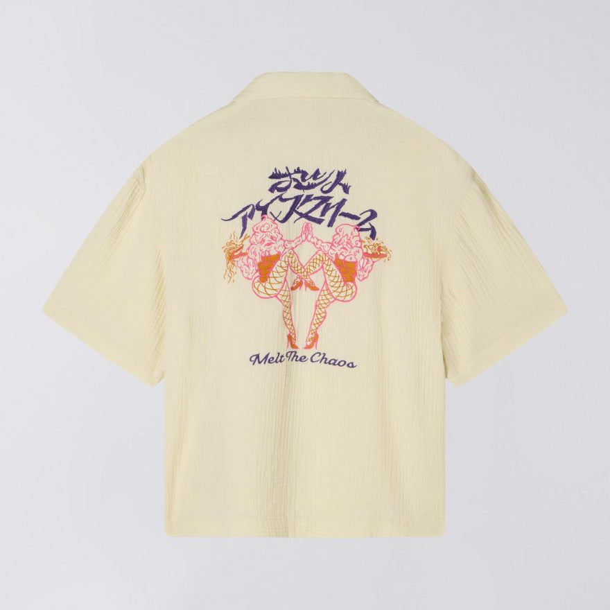 Edwin Melt the Chaos Shirt - Cream