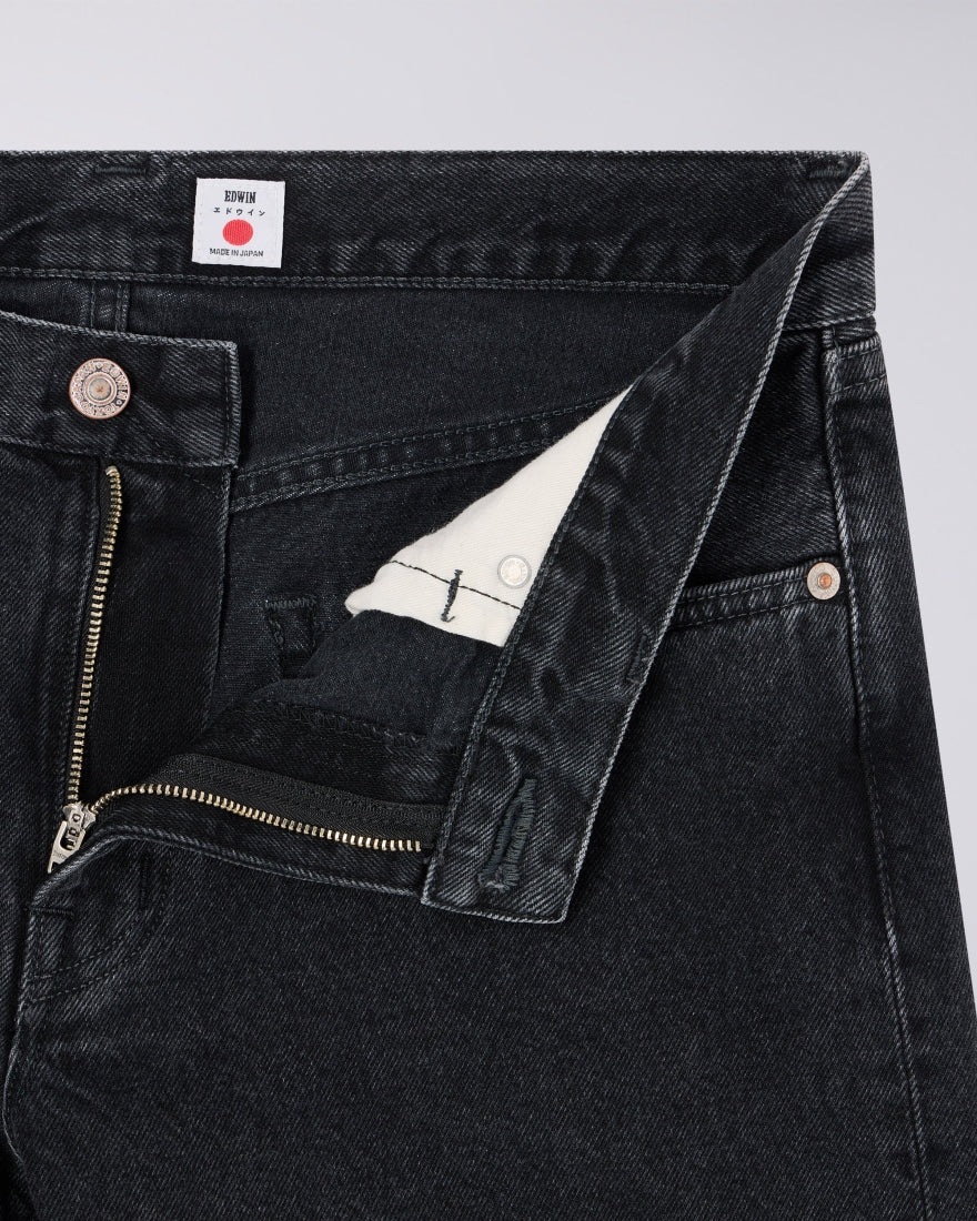 Edwin Regular Tapered Jean - Black Dark Used