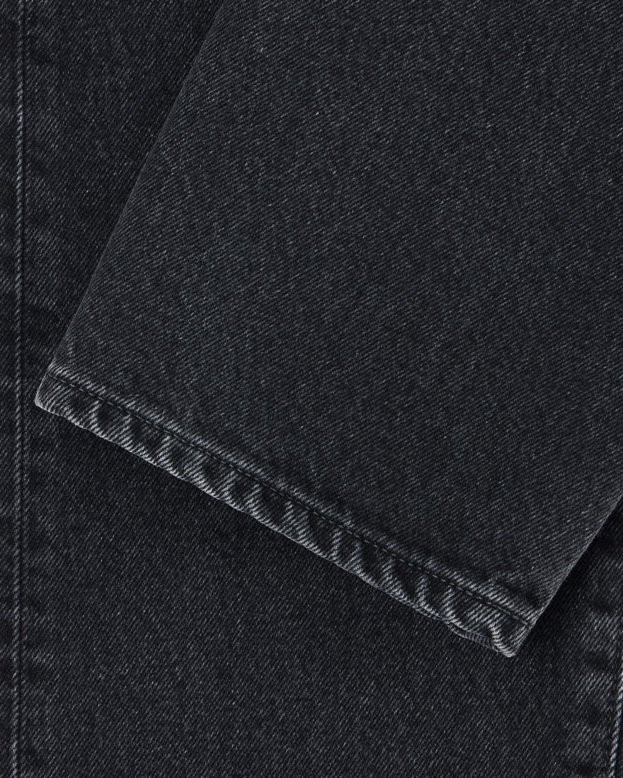 Edwin Regular Tapered Jean - Kaihara 13oz Black Denim Dark Used