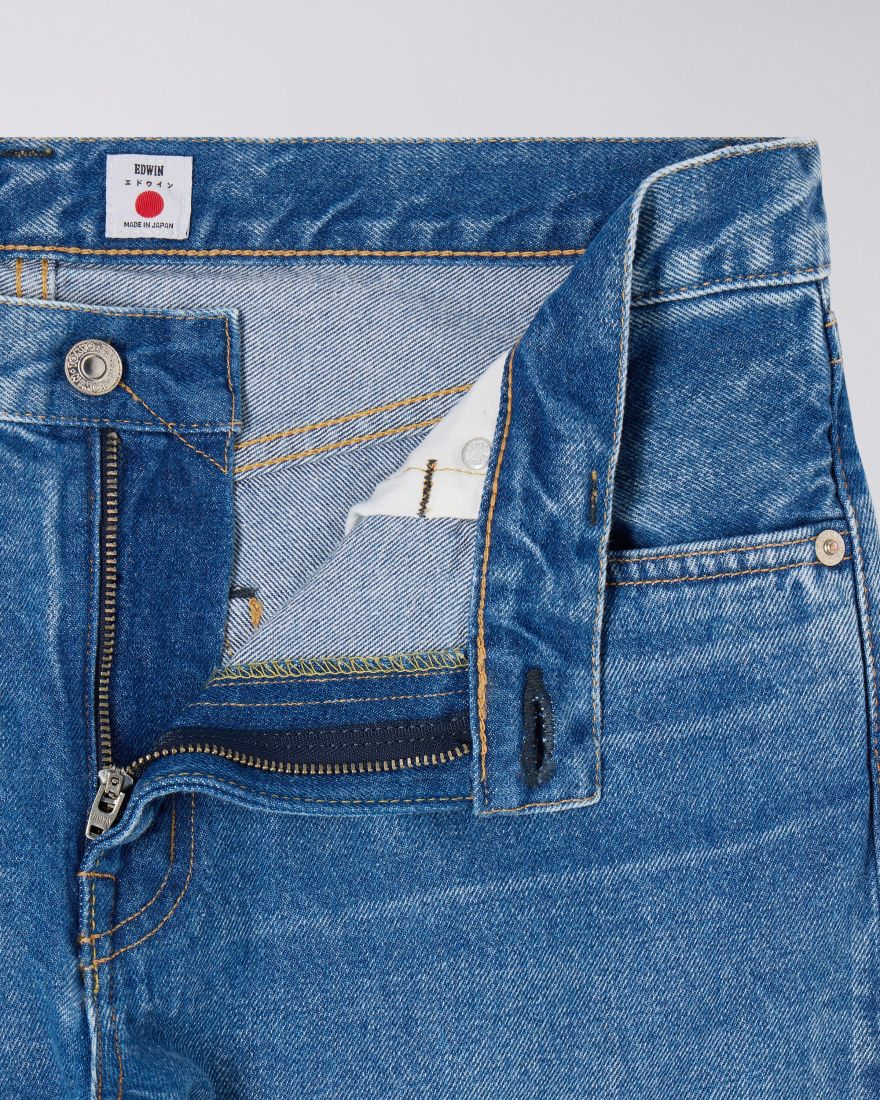 Edwin Regular Tapered Jean - Blue Mid Light Used