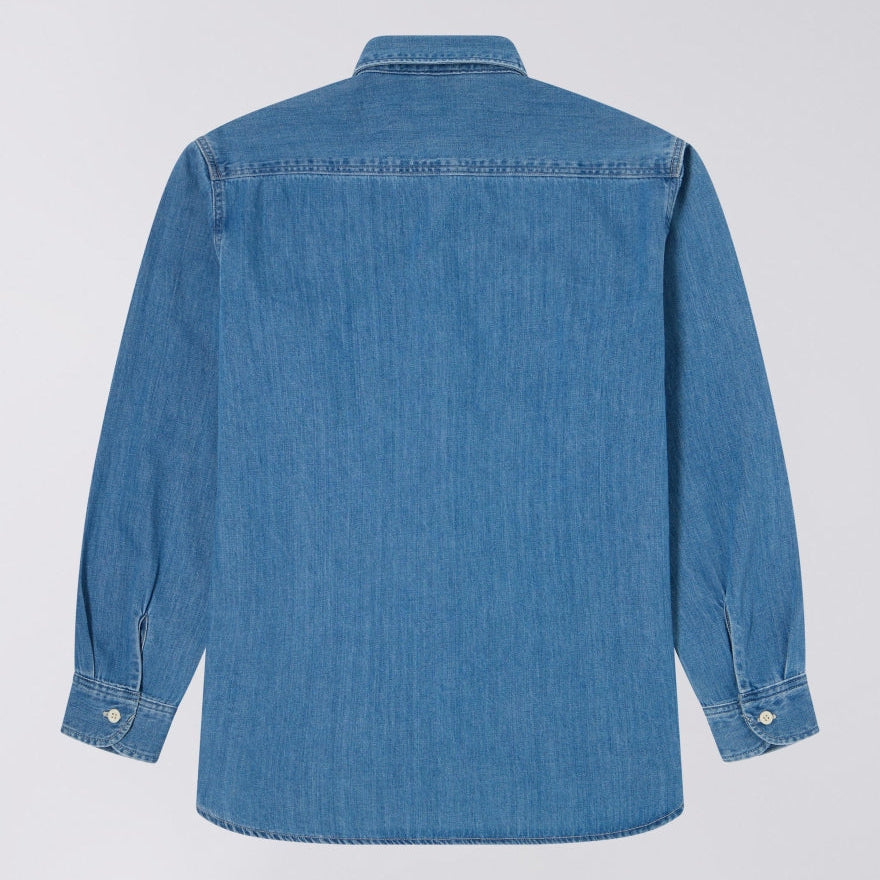Edwin Work Shirt - Blue Light Used