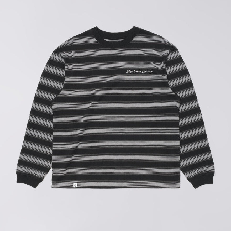 Edwin Bolton LS T-Shirt - Black / Grey