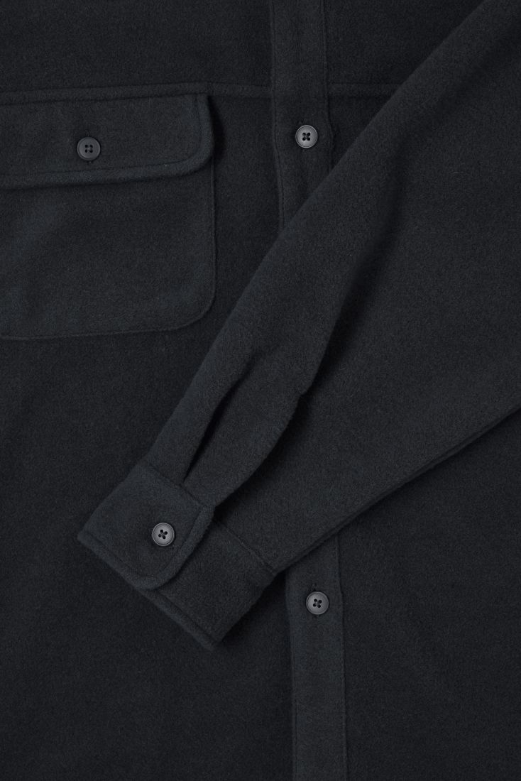 Edwin Jowen Overshirt - Black