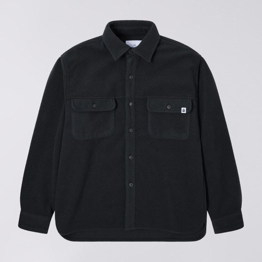 Edwin Jowen Overshirt - Black