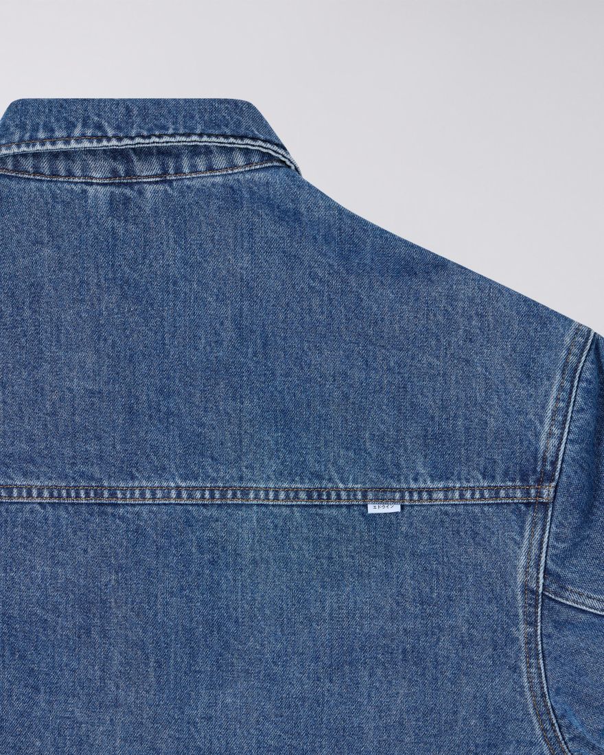 Edwin Freeland Jacket - Blue Mid Stone Wash