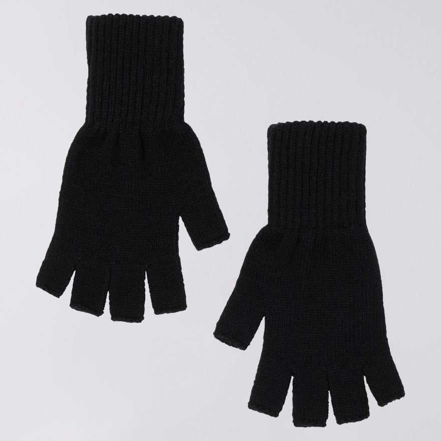 Edwin Supply Knitted Mittens - Black