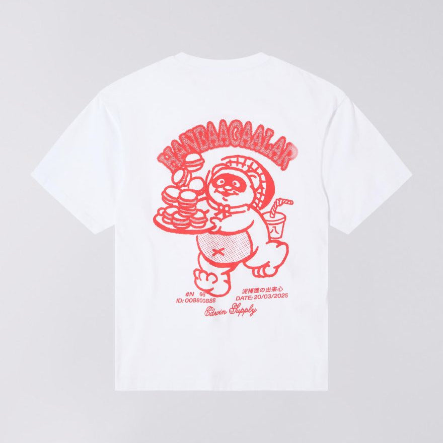 Edwin Tanuki T-Shirt - White
