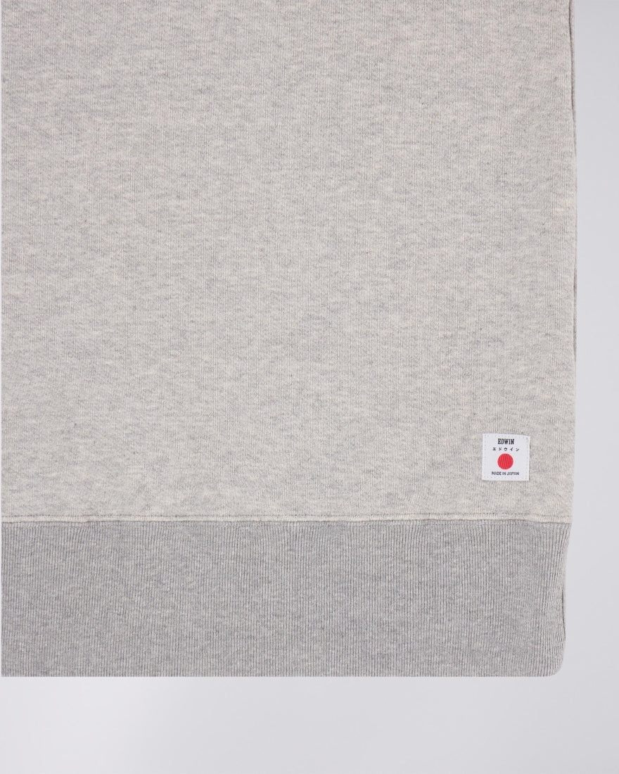 Edwin Raglan Sleeve Crew - Grey