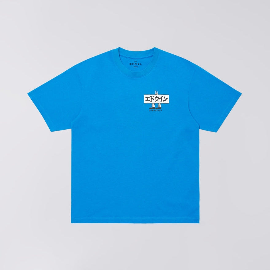 Edwin Always Reading T-Shirt - Directoire Blue