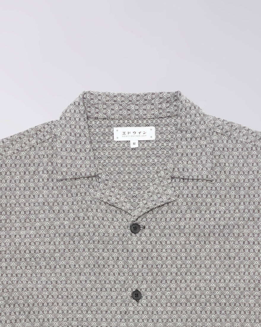 Edwin Saga Shirt - Black / White