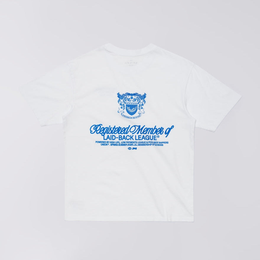 Edwin Laid Back League T-Shirt - White