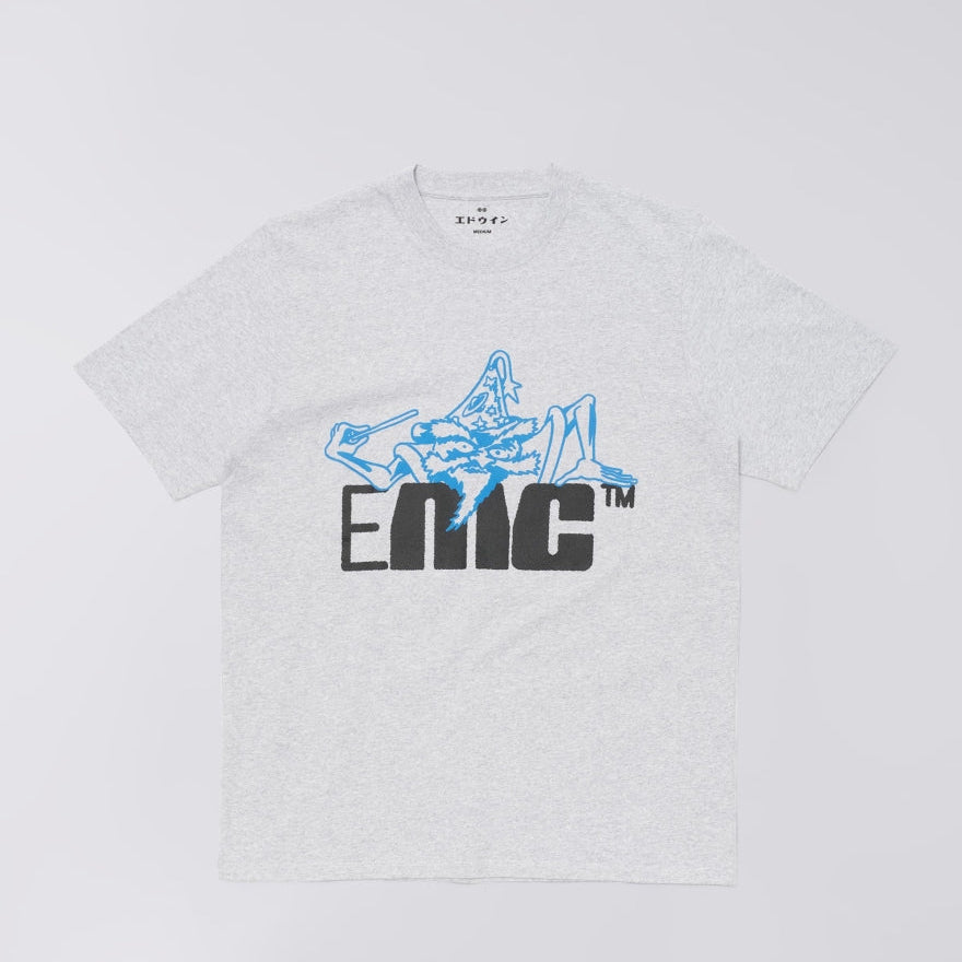 Edwin Wizard T-Shirt - Grey Marl