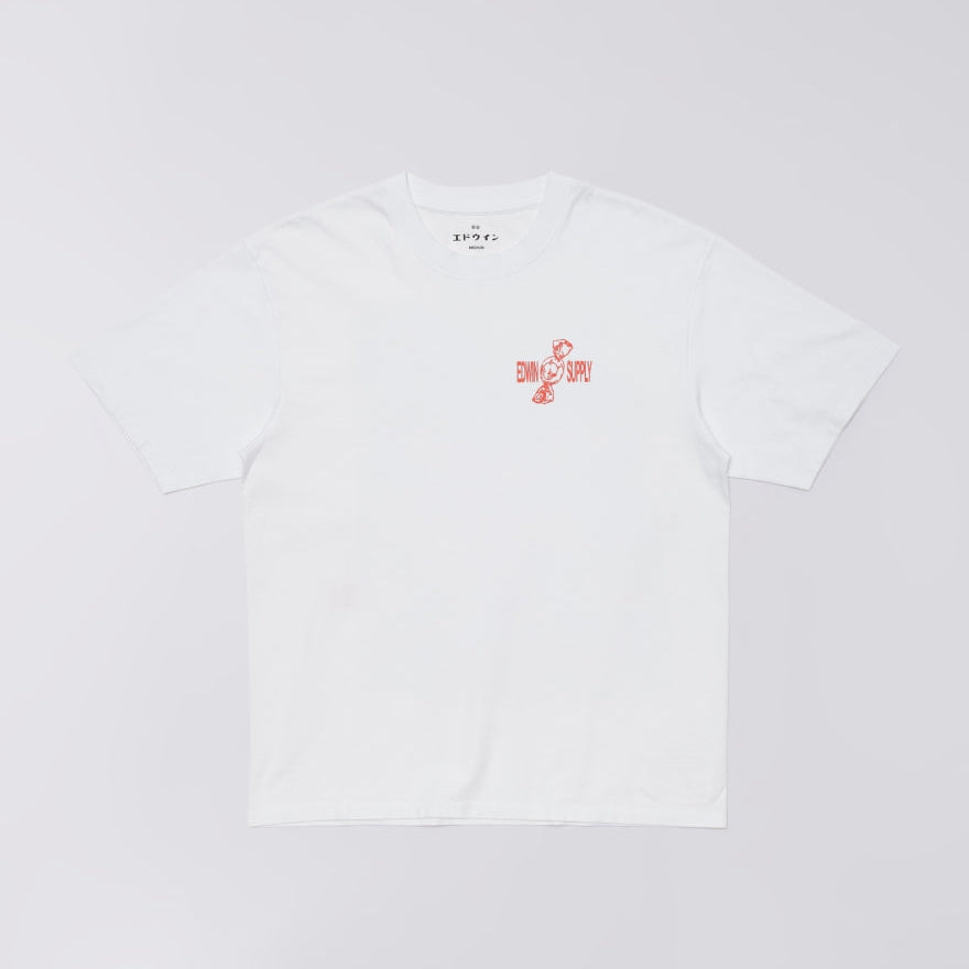 Edwin Sorry Tokyo T-Shirt - White
